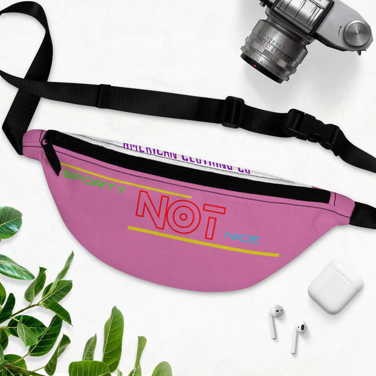 Fanny Pack ( Sporty Not Nice Pink )