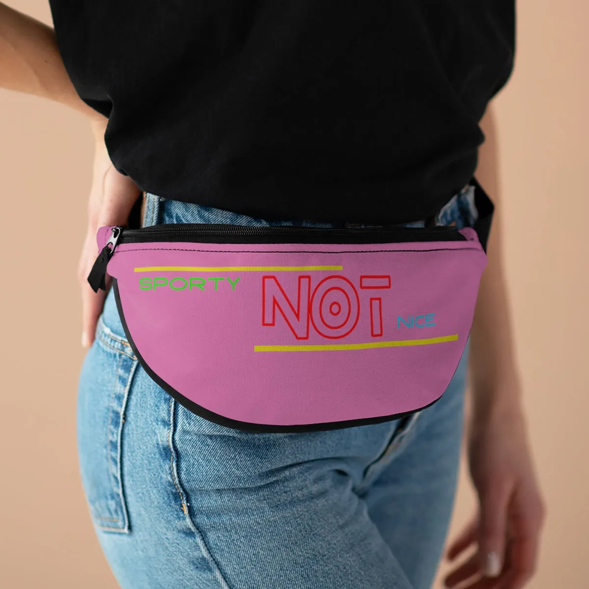 Fanny Pack ( Sporty Not Nice Pink )