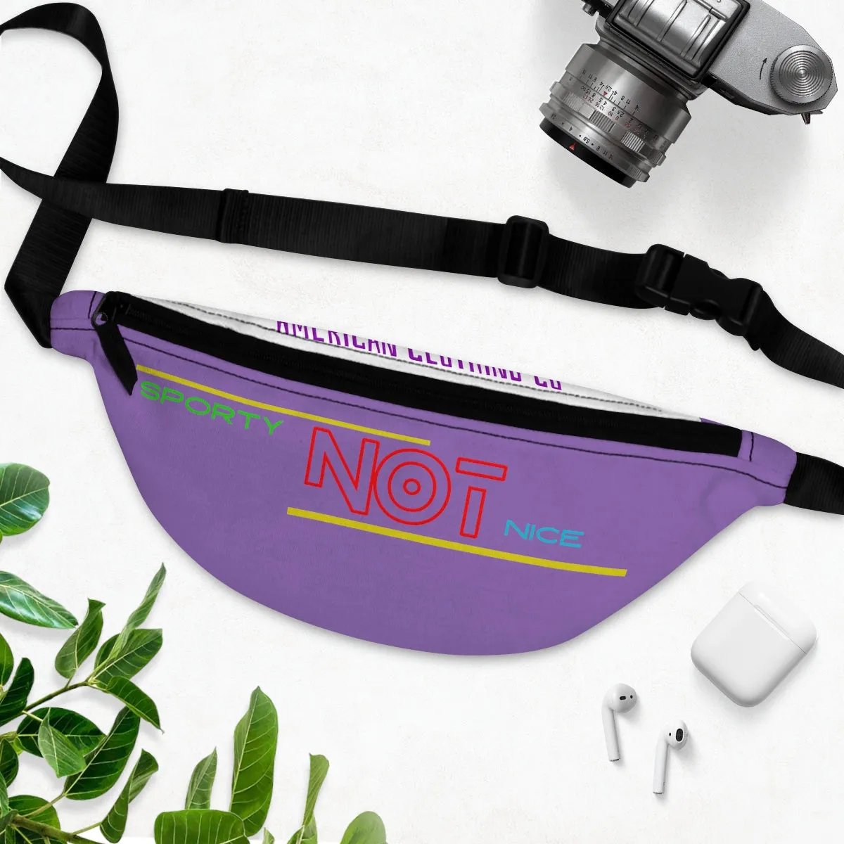Fanny Pack ( Sporty Not Nice Purple )