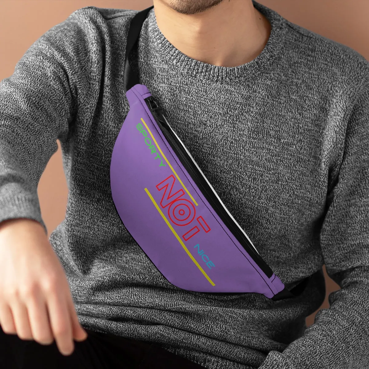 Fanny Pack ( Sporty Not Nice Purple )