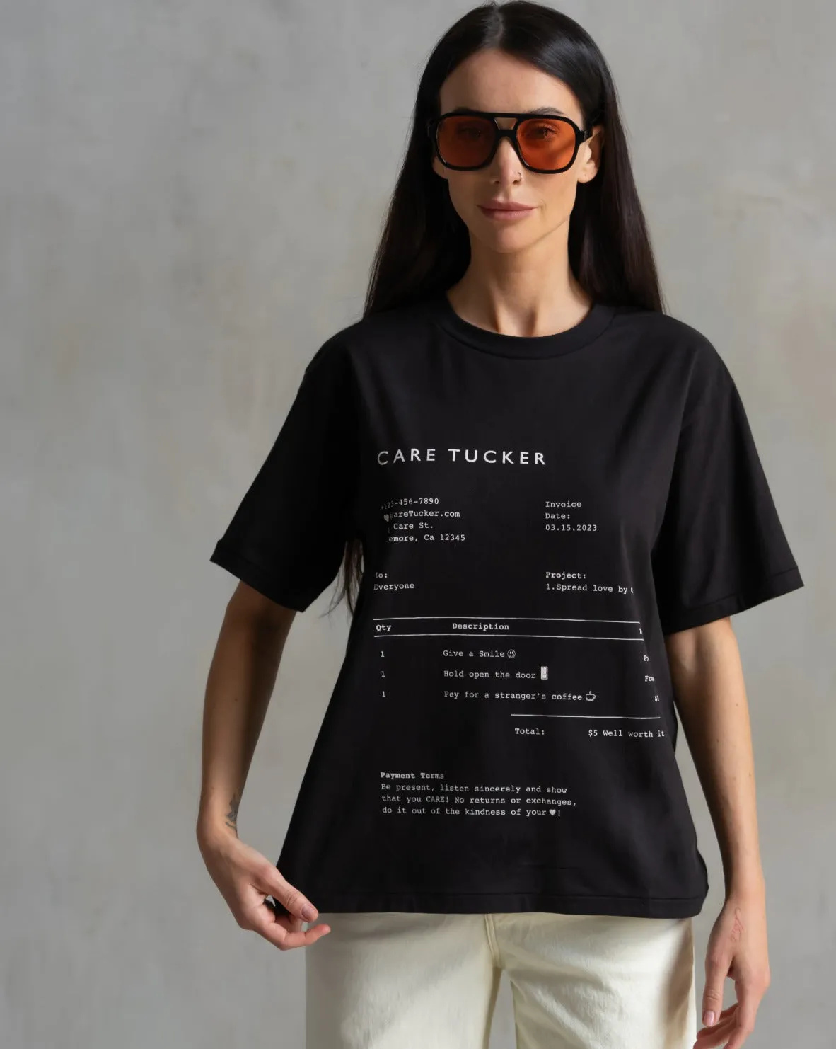 Marlie Tee CARE Receipt