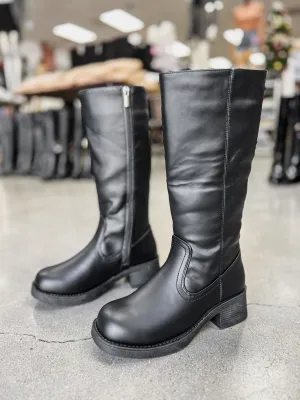 Mercedes Knee High Leather Boots
