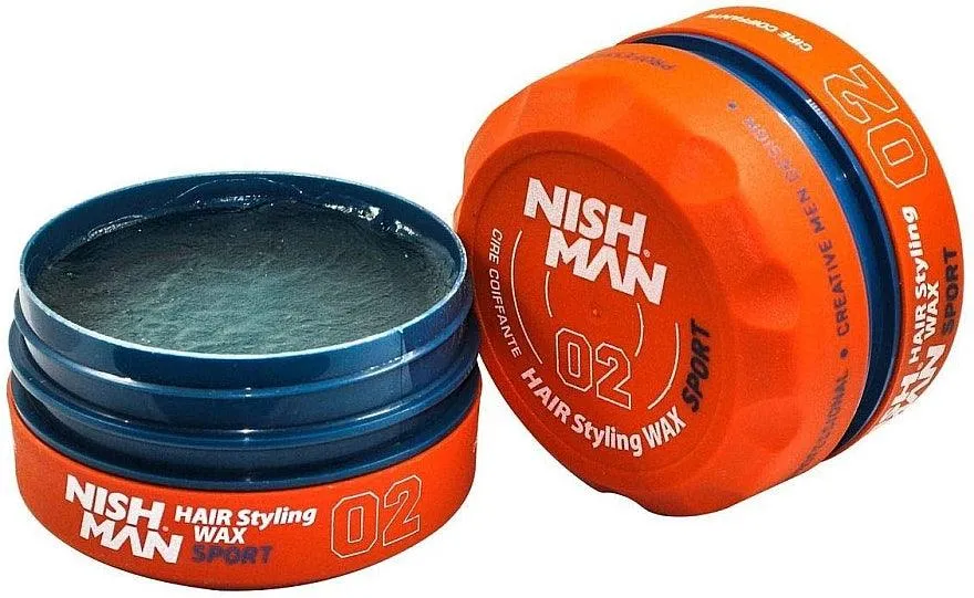 Nishman Aqua Hair Styling Wax 02 Sport