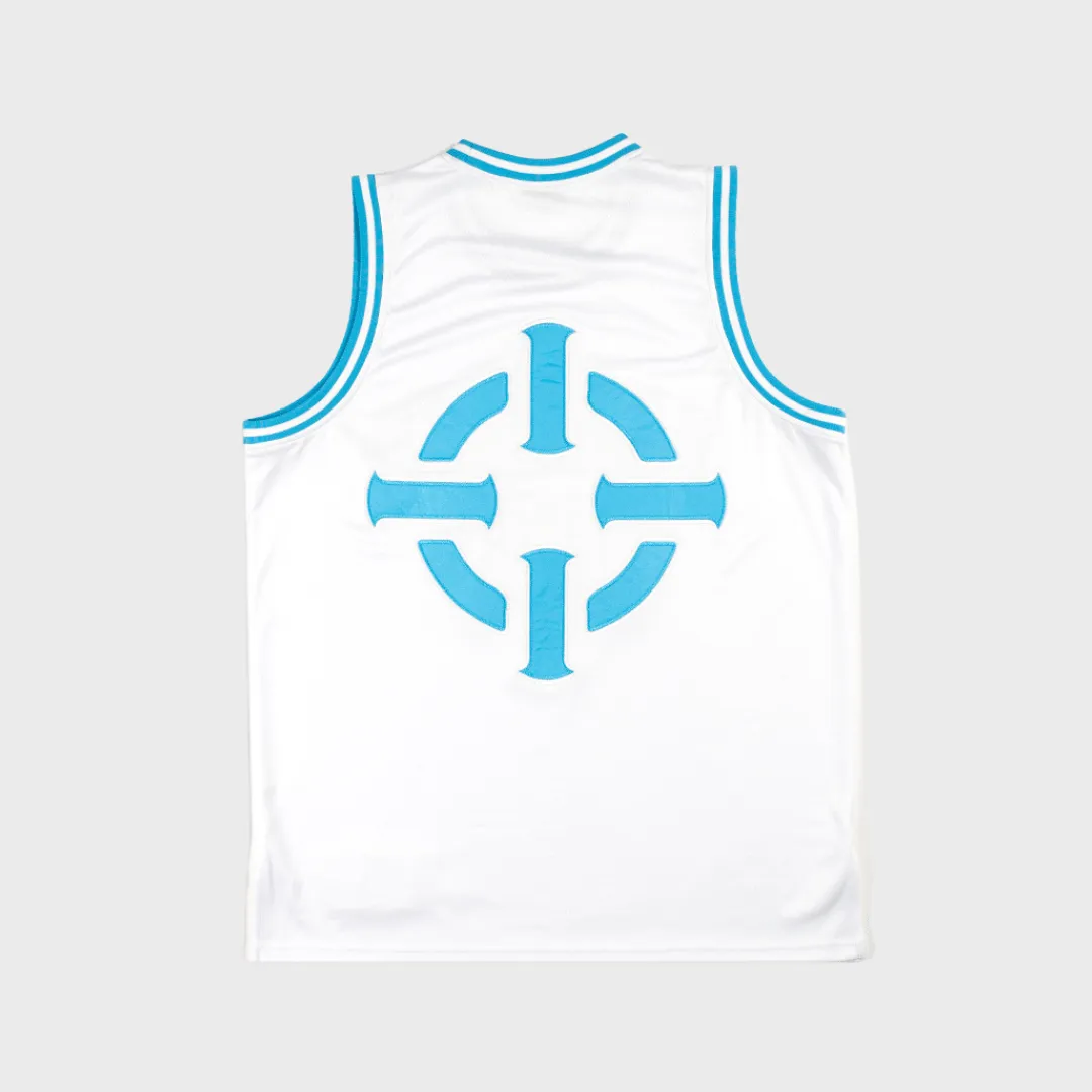 PROPER KIDS TARGET STREET JERSEY WHITE/BLUE