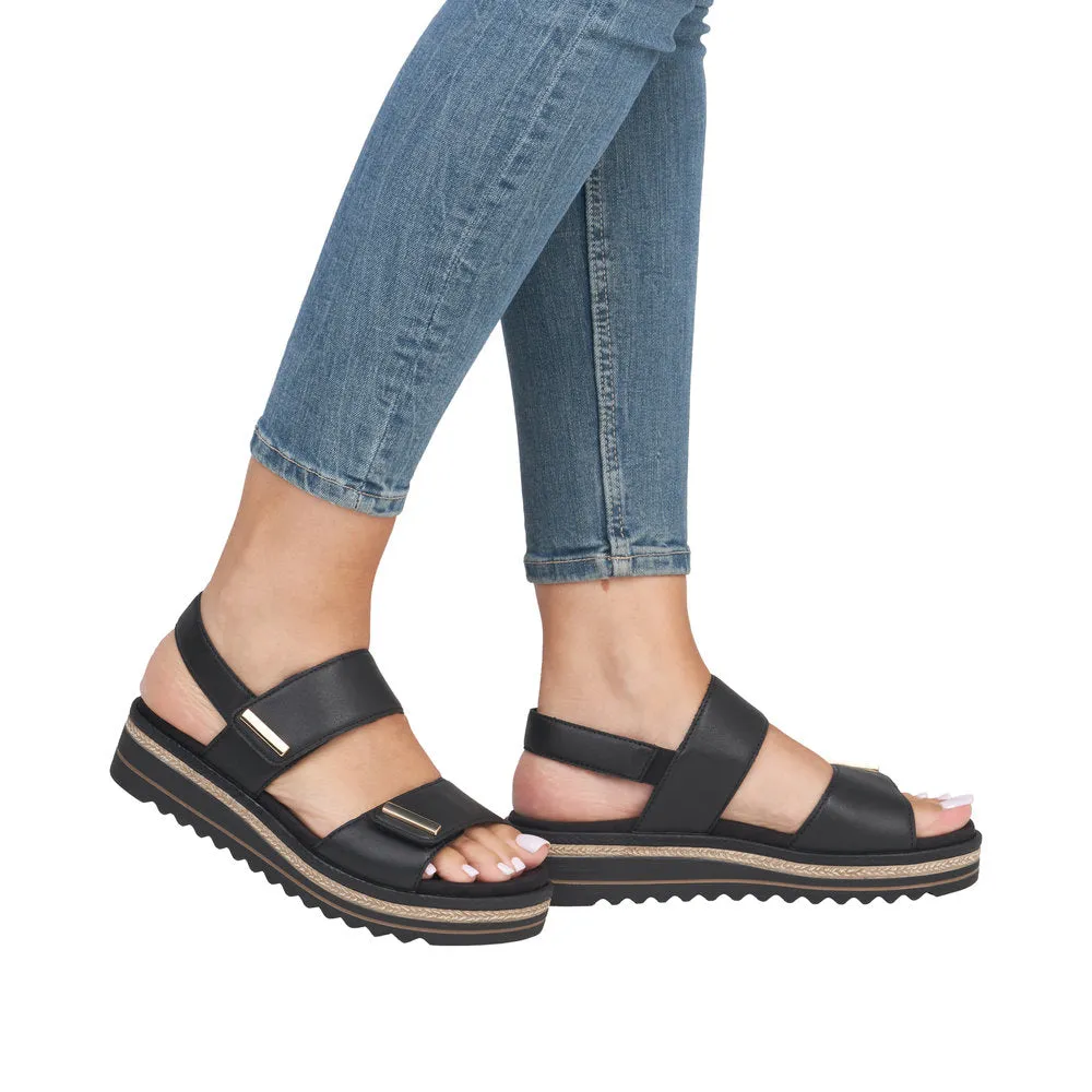 REMONTE JOCELYN 59 WEDGE BLACK