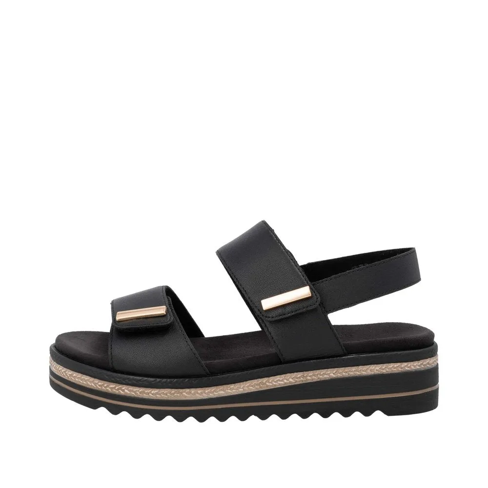 REMONTE JOCELYN 59 WEDGE BLACK