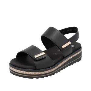 REMONTE JOCELYN 59 WEDGE BLACK