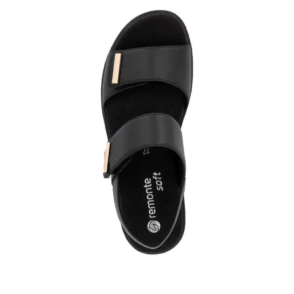REMONTE JOCELYN 59 WEDGE BLACK