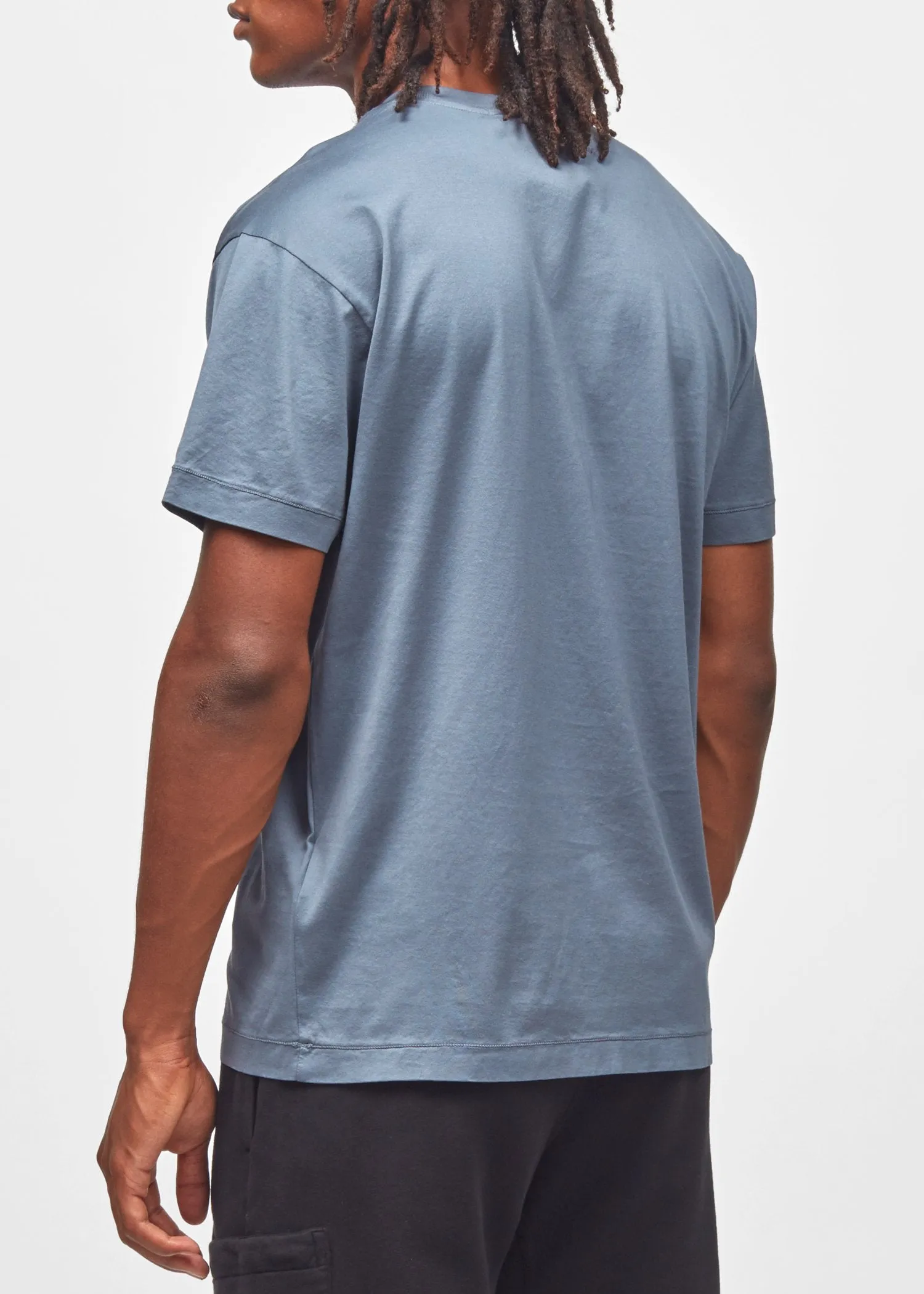STONE ISLAND: STONE SS TEE [GREY]