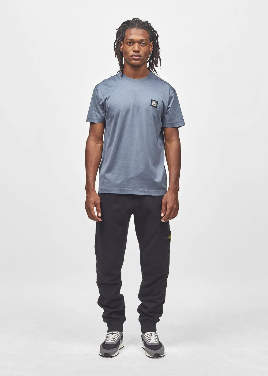 STONE ISLAND: STONE SS TEE [GREY]