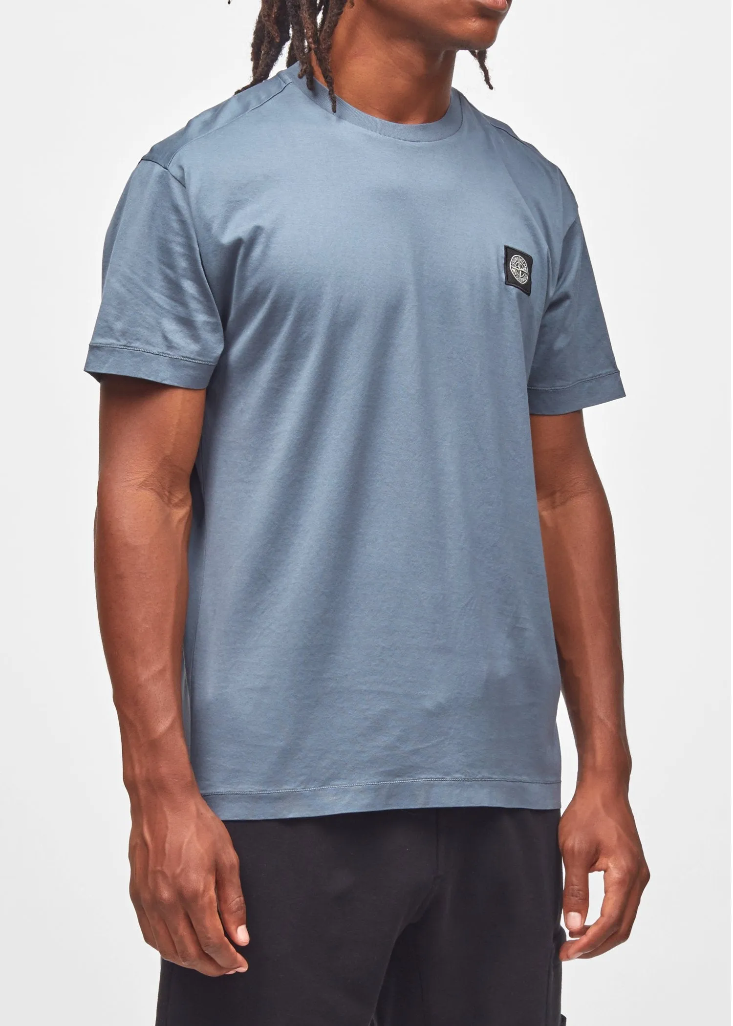 STONE ISLAND: STONE SS TEE [GREY]