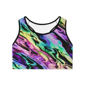 Zebra Sports Bra